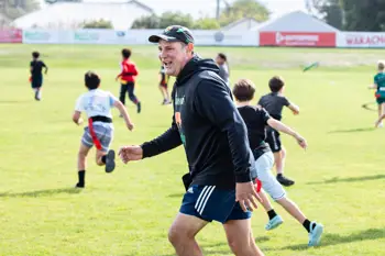 Linwood Rugby Development Officer Sam Jack Delivers Games Of Ranginui At Linfield Park